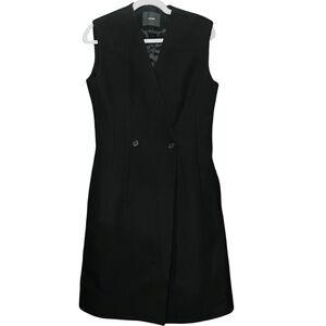 JOSEPH London Black Ciling cotton twill midi coat dress
Sz XS Fall Quiet Luxury
